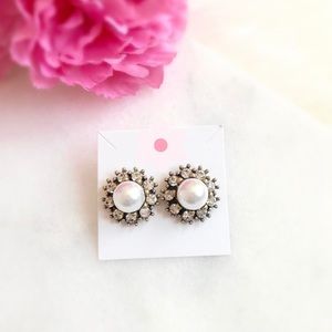 Pearl Statement Bold Earrings